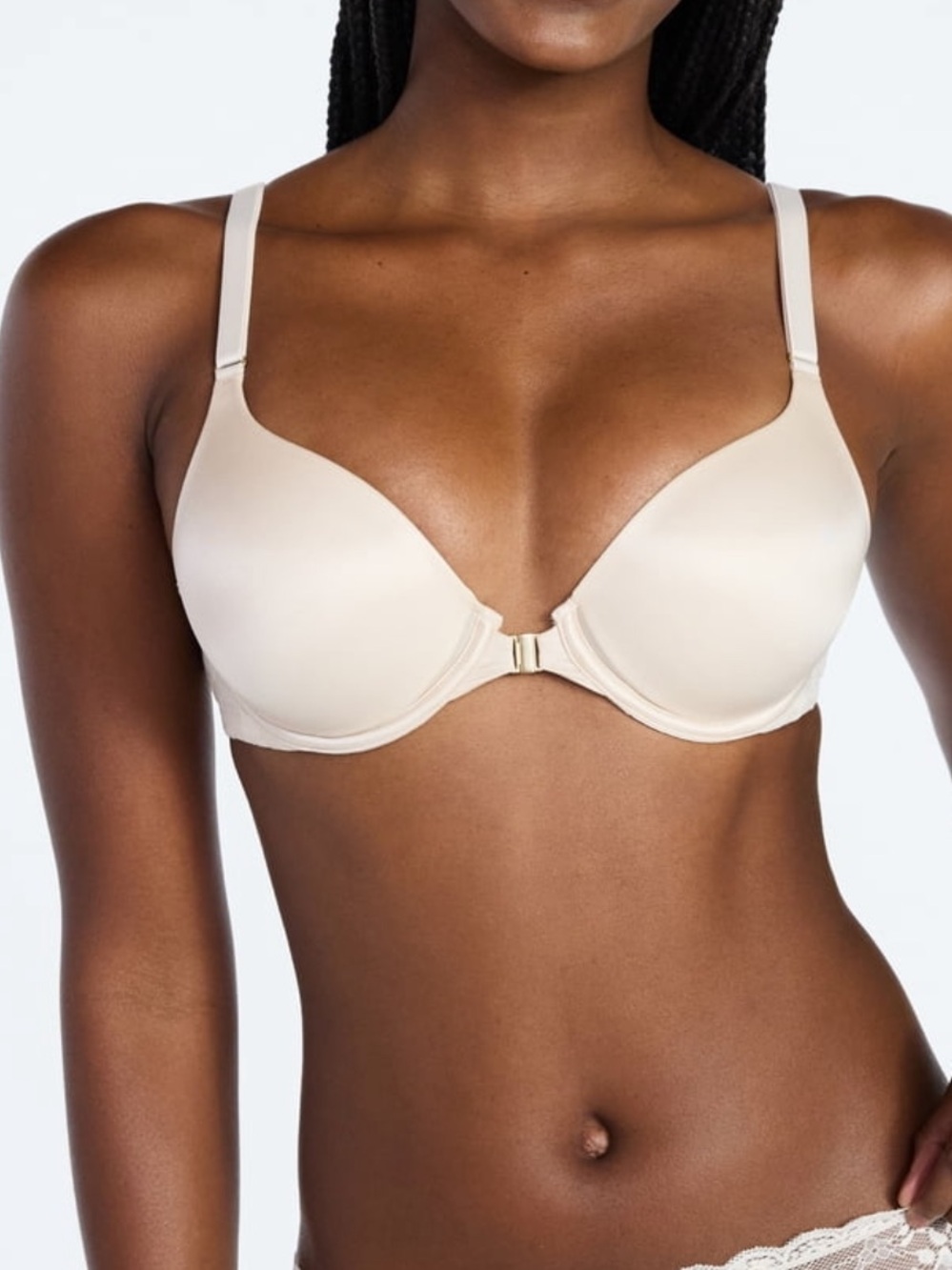 Women's Front Close T-Shirt Bra Size 38DD